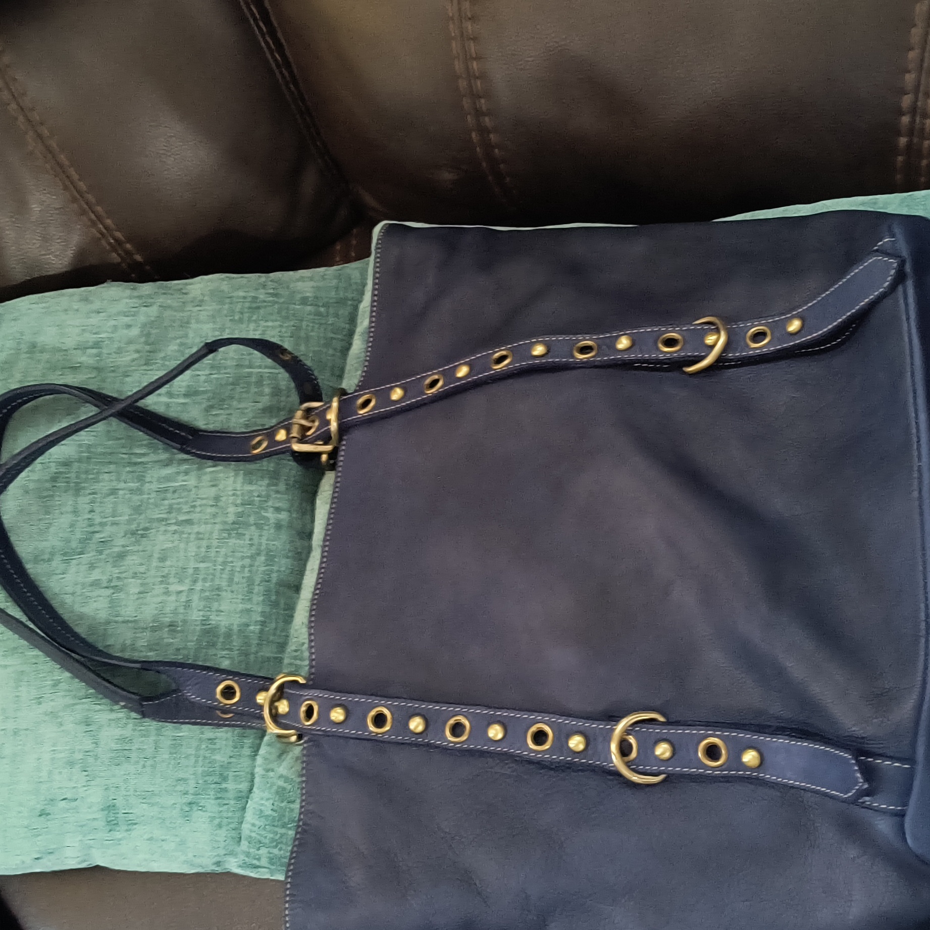 Look!! Bolsa Nova Italian Leather Beautiful Bag